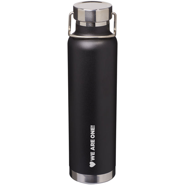 Branded Thor 650 ml copper vacuum insulated sport bottle