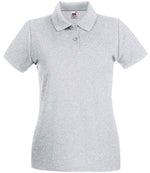 Fruit of the Loom Lady-Fit Premium Cotton Piqué Polo Shirt