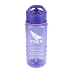 Branded CHARLIE Translucent 550ml PET drinks bottle