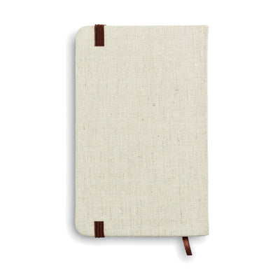 A6 canvas notebook lined