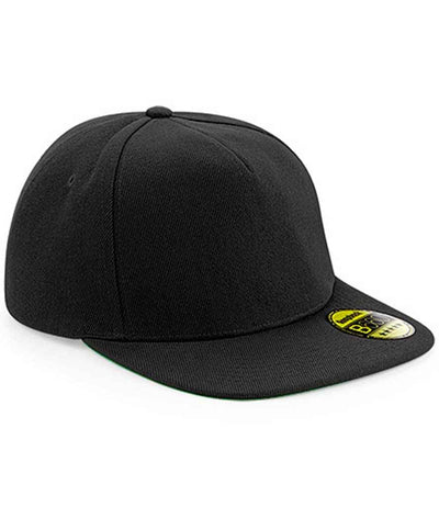 Branded Beechfield Original Flat Peak Snapback Cap