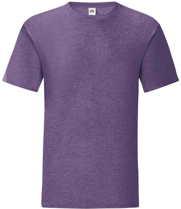 Fruit of the Loom Iconic 150 T-Shirt Heather Purple