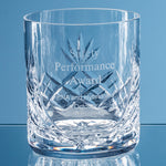 400ml Blenheim Lead Crystal Panel Whisky Tumbler