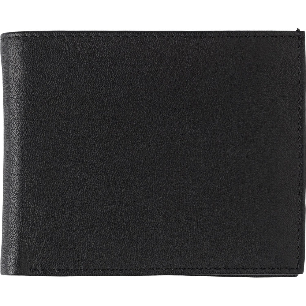 Branded Buxley Leather RFID credit card wallet