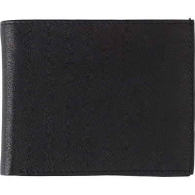 Branded Buxley Leather RFID credit card wallet