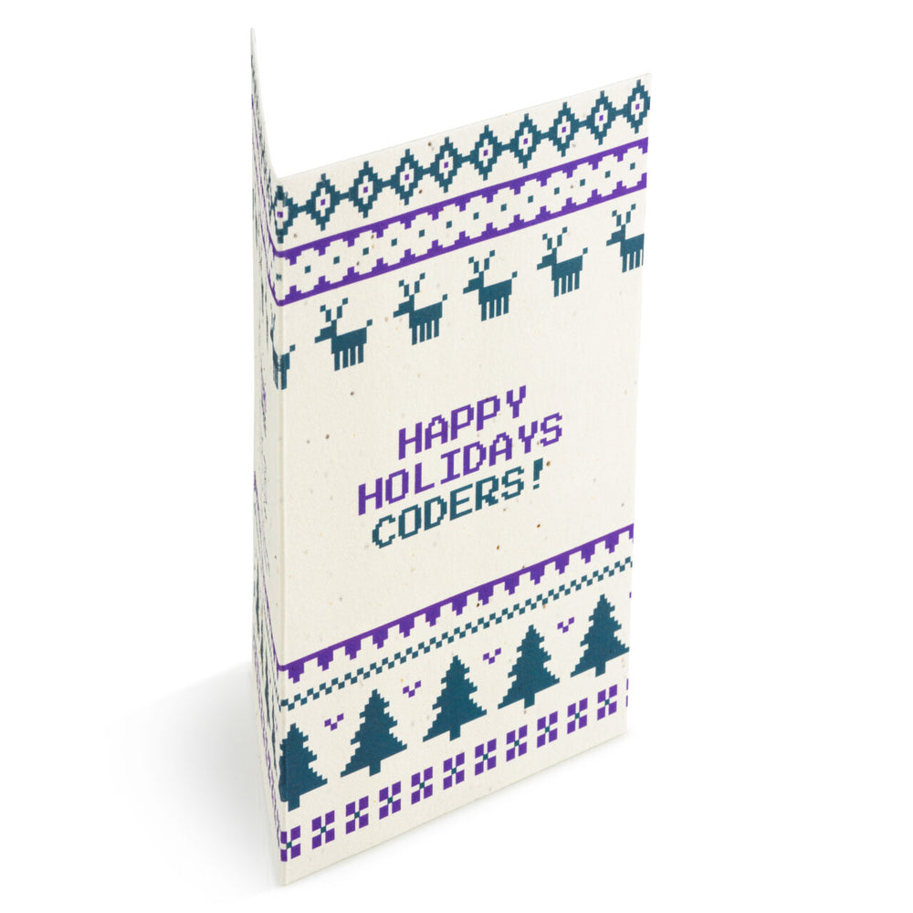 A5 Seed Paper Christmas Card