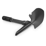 DIG. Metal folding shovel with compass