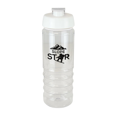 Branded Renzo 750ml Tritan Sports Bottle with flip up lid