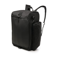 'Recycled 2-in-1 Duffle Backpack' BLACK Recycled Rucksack / Duffel Bag