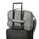 Branded Impact AWARE™ 300D two tone deluxe 15.6" laptop bag