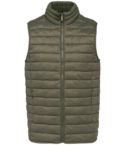 Native Spirit Light Recycled Bodywarmer Organic Khaki