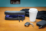 Branded Portable UV-C steriliser pouch with integrated battery