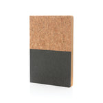 Branded A5 cork & kraft notebook