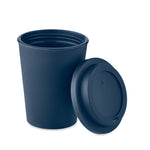 Double wall tumbler PP 300 ml with drinking lid