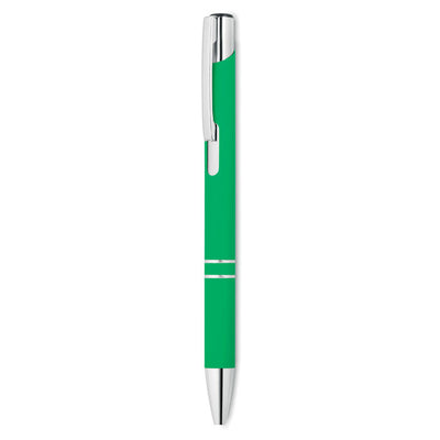 Branded Ball pen in rubberised finish