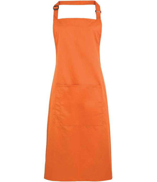 Premier 'Colours' Bib Apron with Pocket