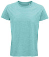 SOL'S Crusader Organic T-Shirt Heather Light Green