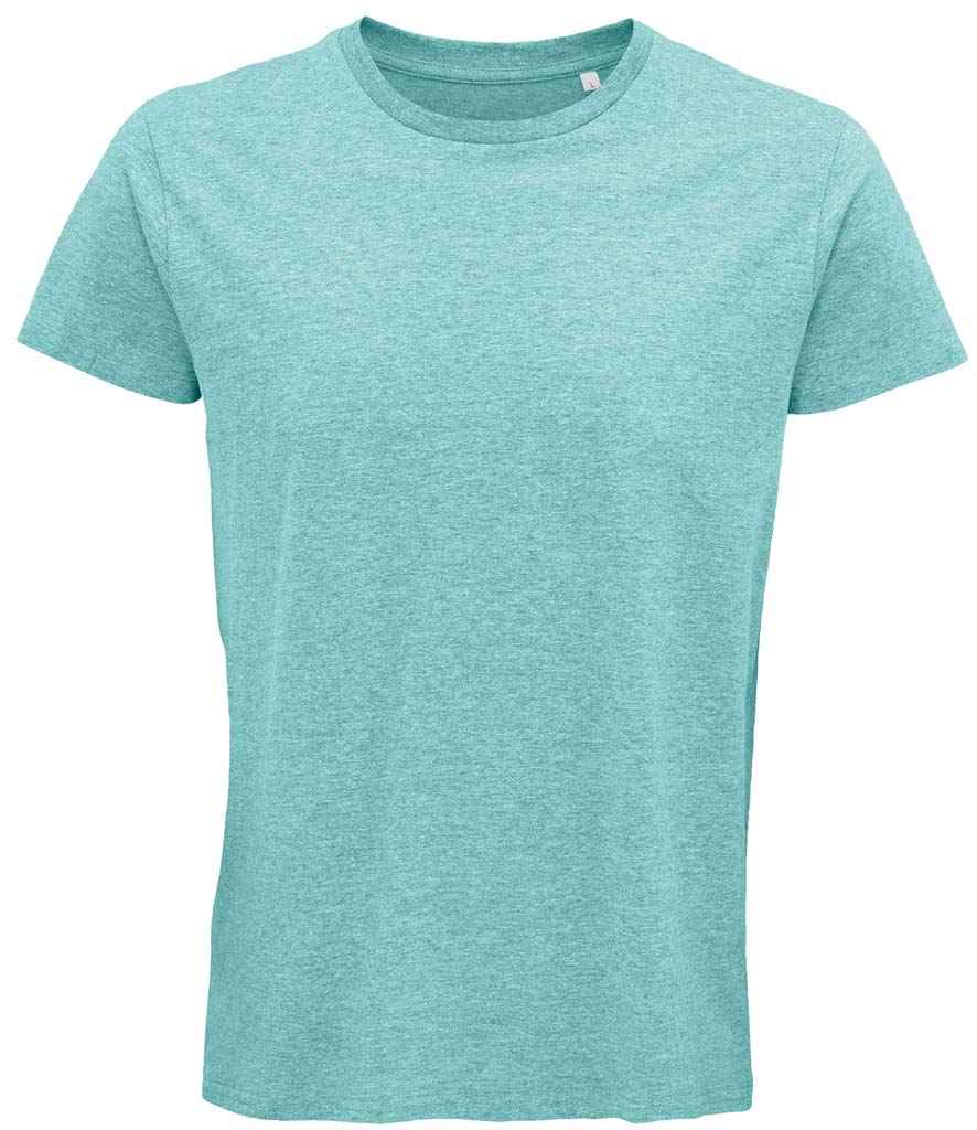 SOL'S Crusader Organic T-Shirt Heather Light Green