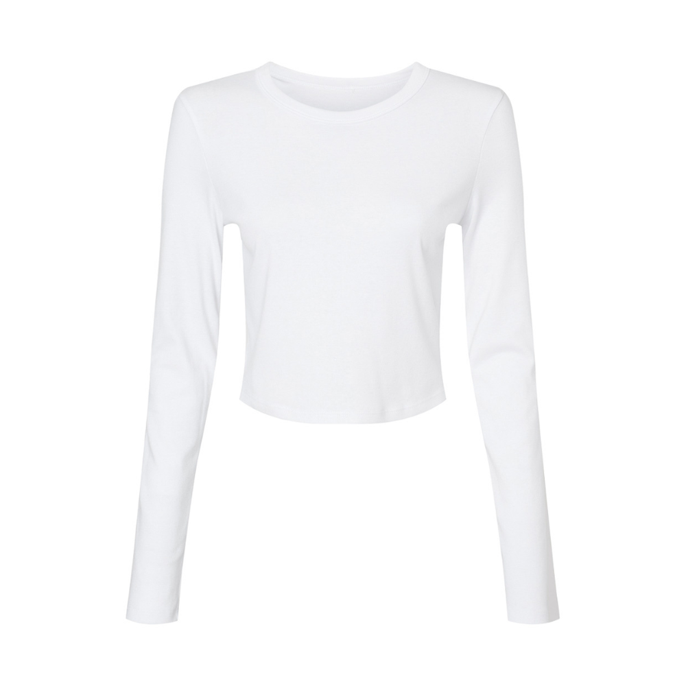 Bella Micro Rib Long Sleeve Baby T-Shirt