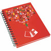 A5 Hardback Wiro Notebook - 50 sheets