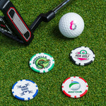 Poker Chip Golf Marker