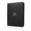 Branded RCS rPU deluxe tech portfolio with zipper