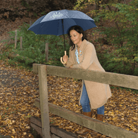 Fare ÖkoBrella Automatic Opening Umbrella with Wooden Crook Handle - 1000mm