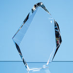 Branded 18cm Optical Crystal Facetted Ice Peak Award