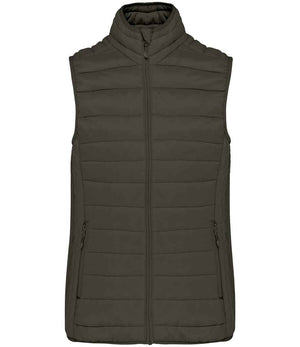 Kariban Ladies Lightweight Padded Bodywarmer Dark Khaki