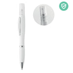 Push button antibacterial pen | Branded Plastic Pen