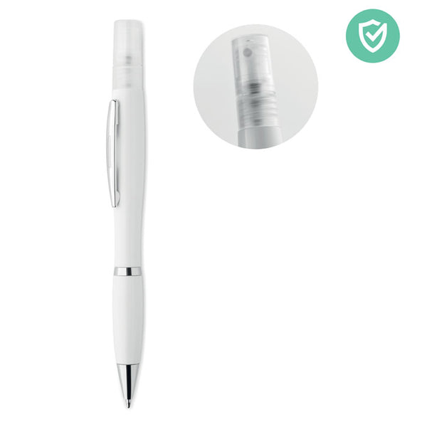 Push button antibacterial pen | Branded Plastic Pen