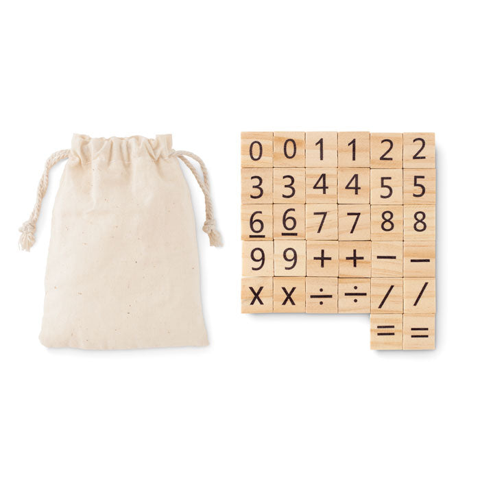 Branded Wood educational counting game