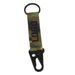 Branded 25mm Webbing Eagle Clip Keyring