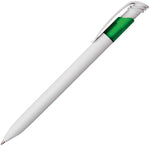 KODA ball pen WHITE barrel with trim