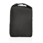 Branded Impact AWARE™ RPET lightweight rolltop backpack