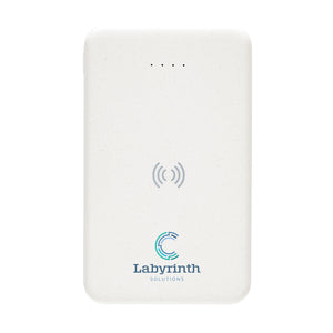 RCS recycled plastic 5.000 mAh 5W wireless powerbank