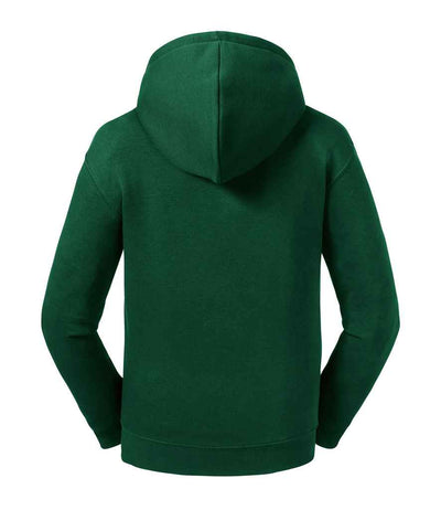 Russell Kids Authentic Zip Hooded Sweatshirt Bottle Green
