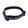 Custom Printed Satin Applique Dog Collar
