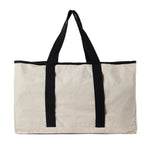Branded VINGA Volonne AWARE™ recycled canvas beach bag