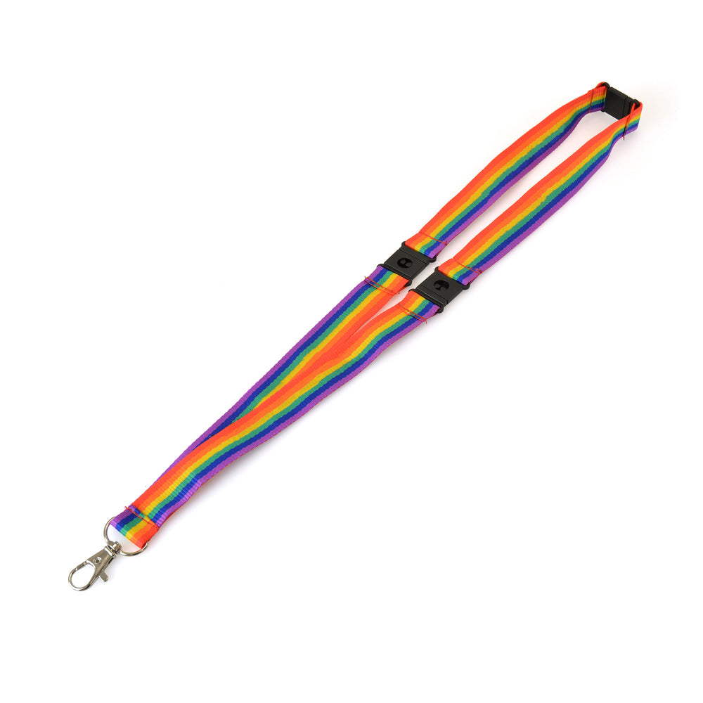 Branded Rainbow Safety Basic Lanyard 900 X 20MM