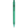 Calypso frosted ballpoint pen in frosted green