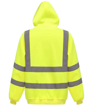 Yoko Hi-Vis Pull Over Hoodie Yellow