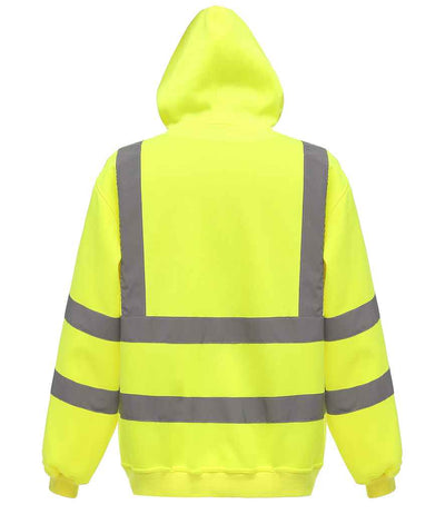 Yoko Hi-Vis Pull Over Hoodie Yellow