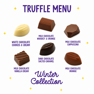 Branded Maxi Box of 5 Chocolate Truffles