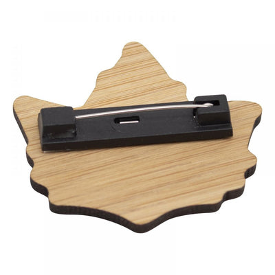 Branded Bamboo Badge (UK Made: Bespoke 50mm)