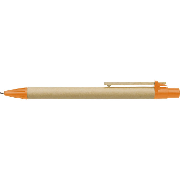 Branded Kyotts Ballpen with cardboard barrel