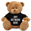 Branded Black Hoodie Bear