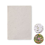 A6 wildflower seed paper sheet