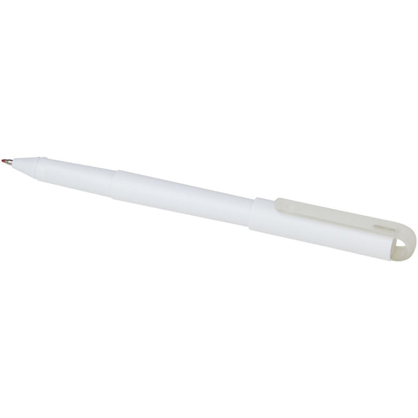 Branded Mauna recycled PET gel ballpoint pen