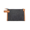 Branded VINGA Bosler GRS recycled canvas toiletry bag